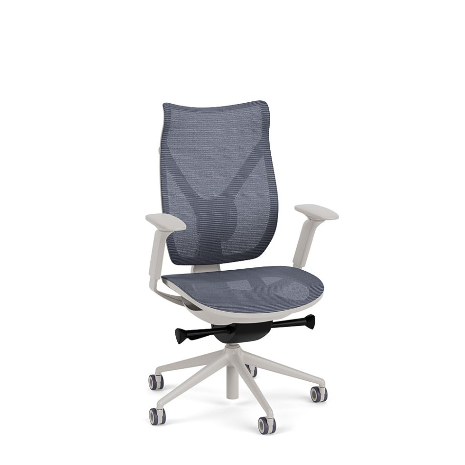 onda mid back chair nickel mesh light grey frame 201-og-67c-ss-ona2-27gb-16og-02o-9fa via seating