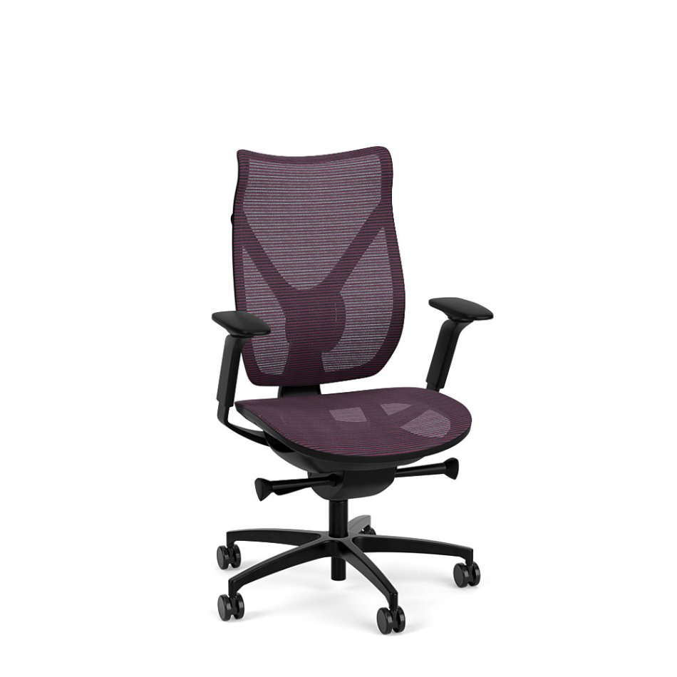 onda mid back chair red mesh black frame 201-ob-67c-ss-ona1-18bb-16hp-05o-9fa 9to5 seating