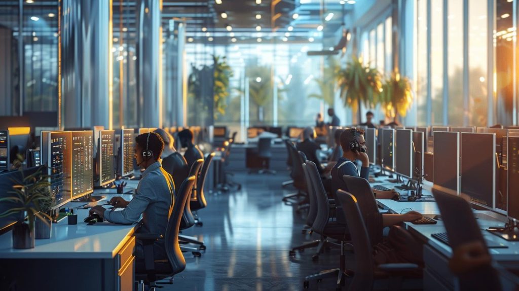 Call Center 24:7 Workspace